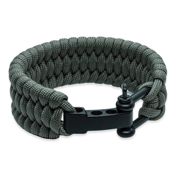 Survival armband - Grijs (verstelbaar)