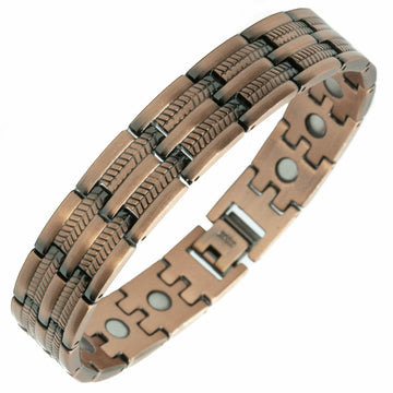 Koperen Magneet Armband - The Tiretrack