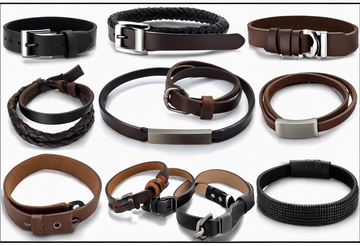 Leren Armbanden: Mannen sieraden met je eigen Bericht graveert