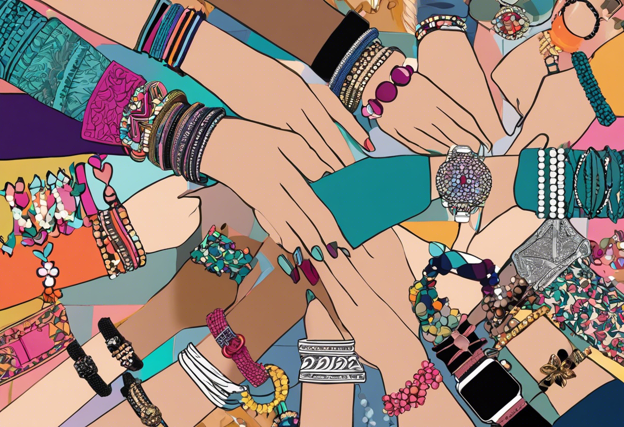 De kunst van het dragen van vrouwenarmbanden: Stijlen en trends voor 2024