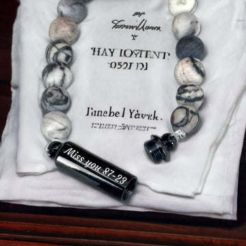 As-kamer Armbanden van Kralen voor het Dragen van een Urn in Stijl