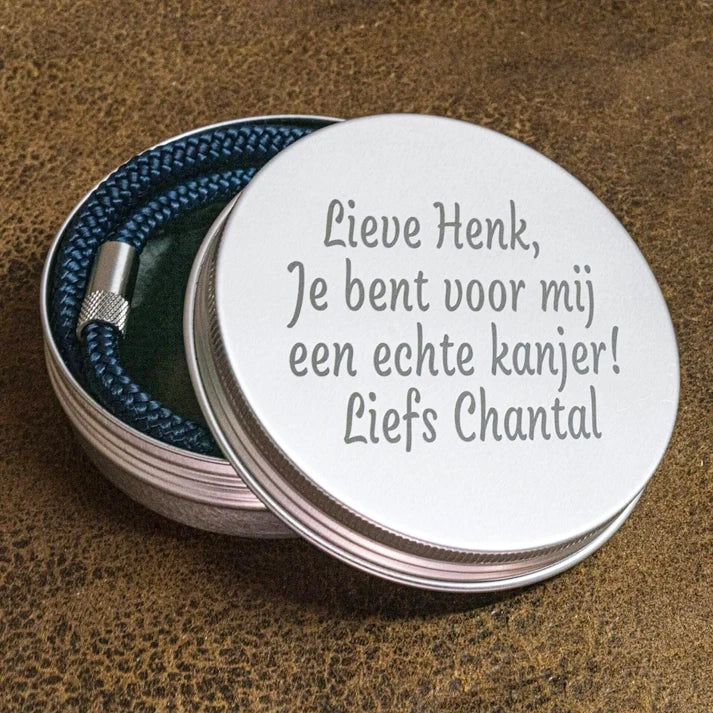 Gepersonaliseerd geschenkdoosje + eigen tekst