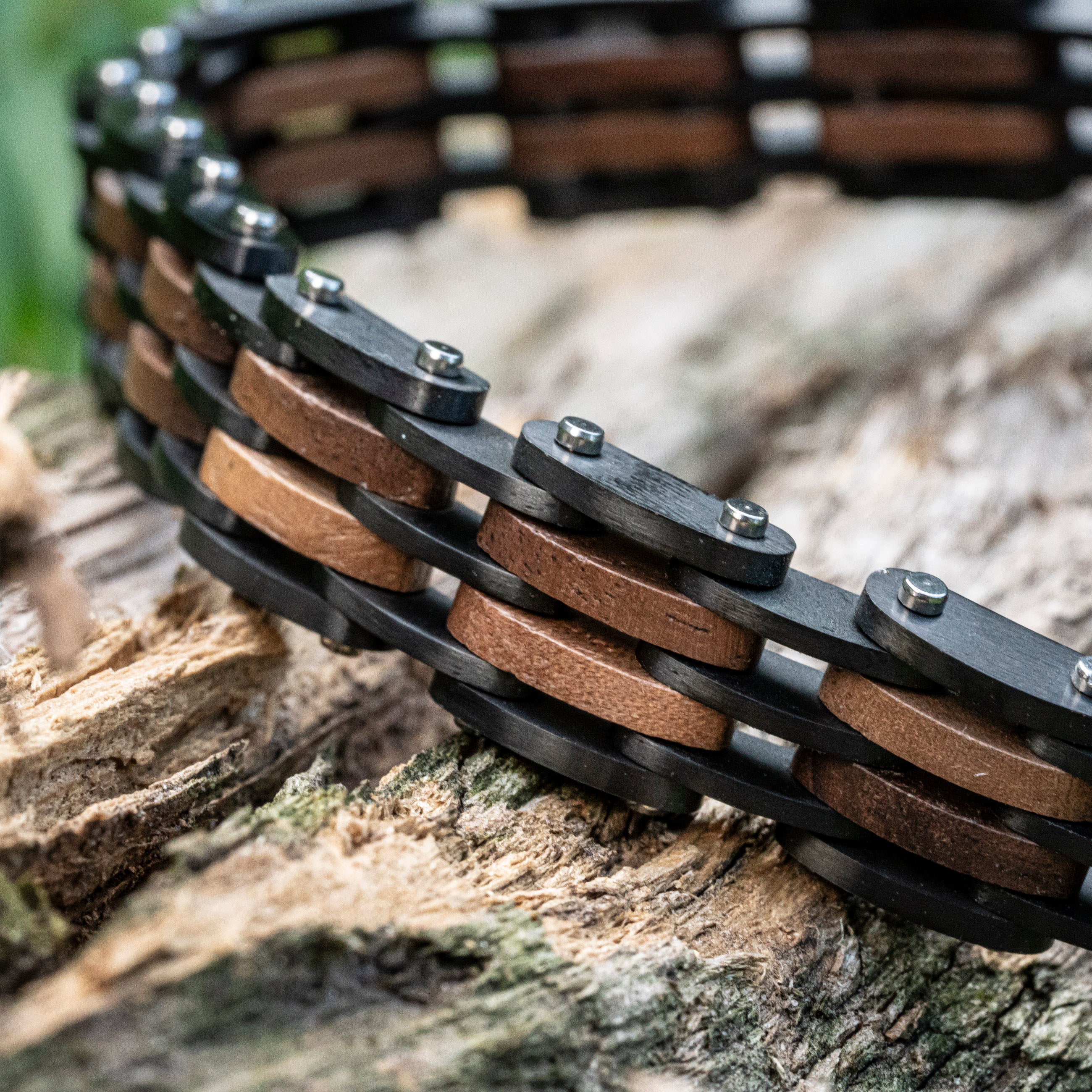 Black Bandit – Limited Edition – Timberwood houten armband