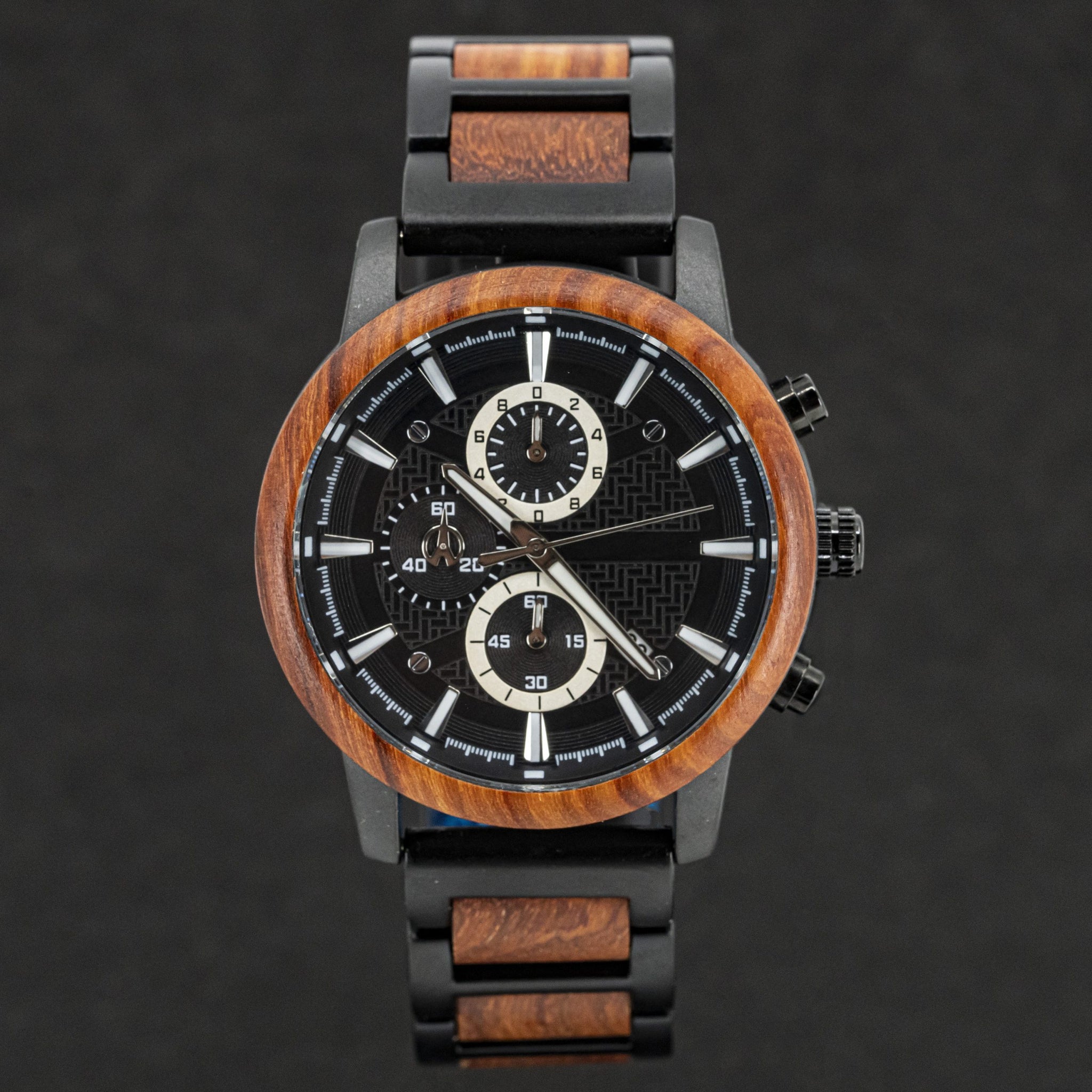 Contrast – Houten Herenhorloge TimberWood