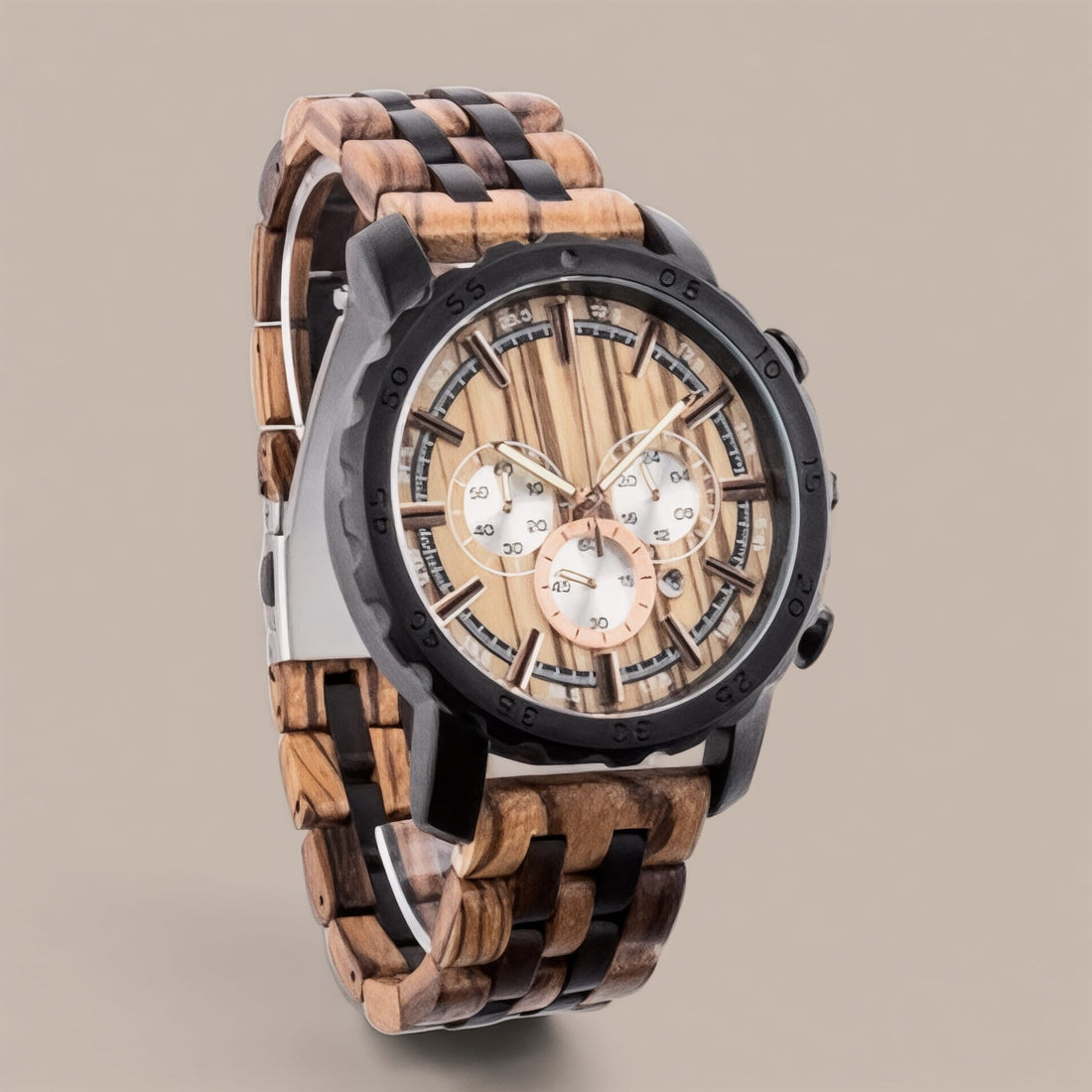 TimberWood ChronoCraft™ – Houten Mannen Horloge