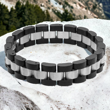 Zwart Ebbenhout (Instrumentenhout) – Houten Armband