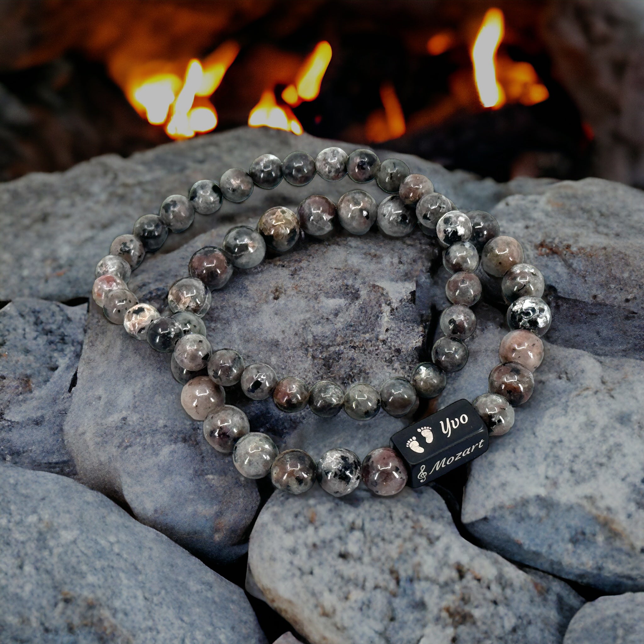 Draken Adem 🐉 Kralen Armband "Verandert onder UV Licht" Yooperlite