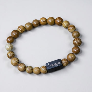 Marmeren Luxe Serpeggiante Kralen Armband