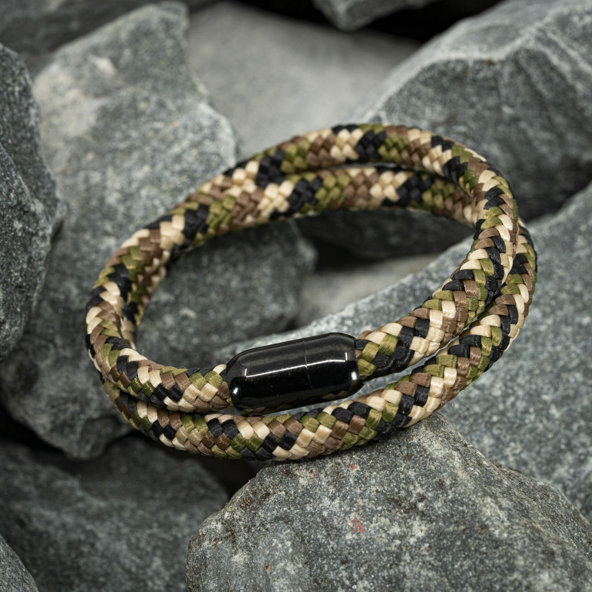 Camouflage Militair touw Armband