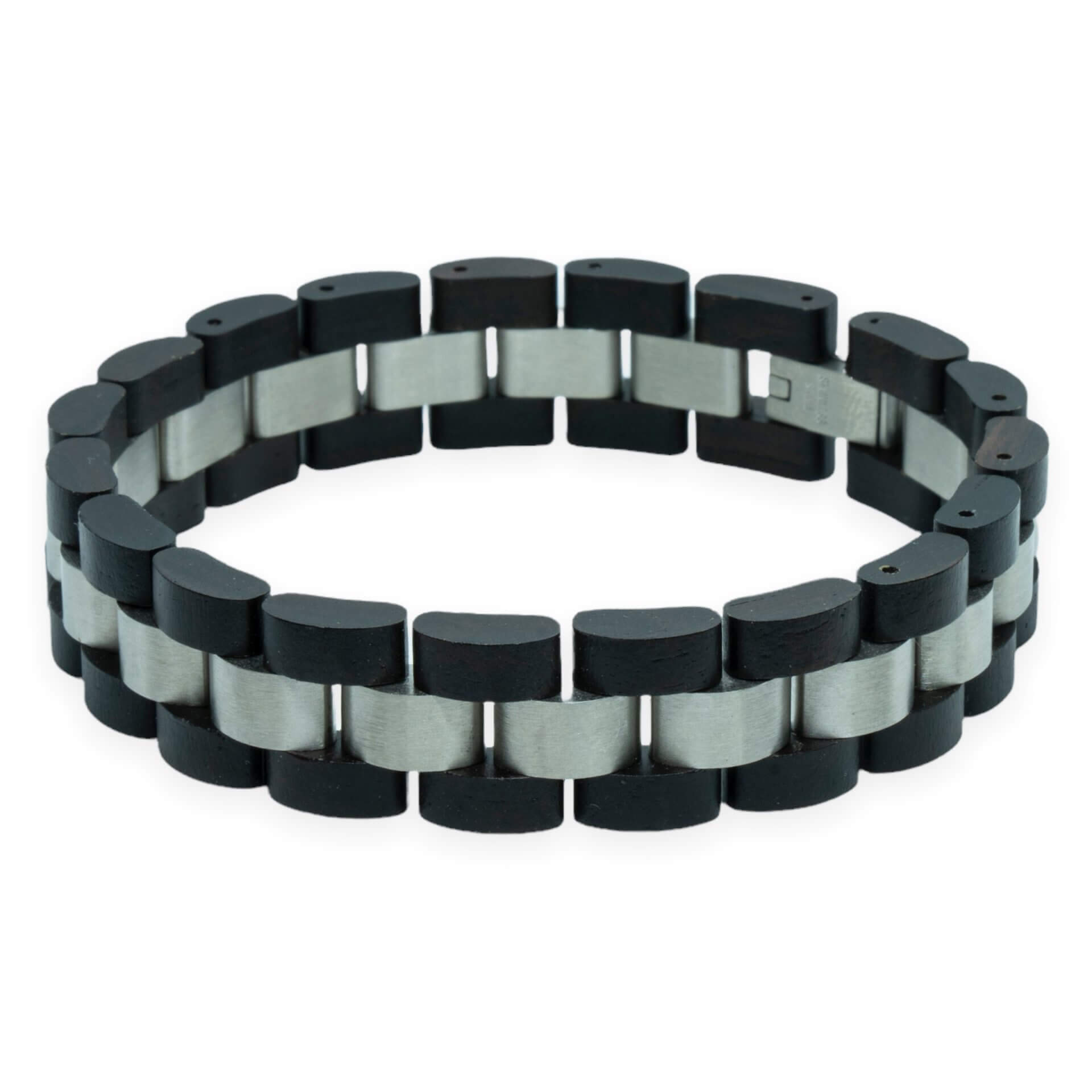 Zwart Ebbenhout (Instrumentenhout) – Houten Armband