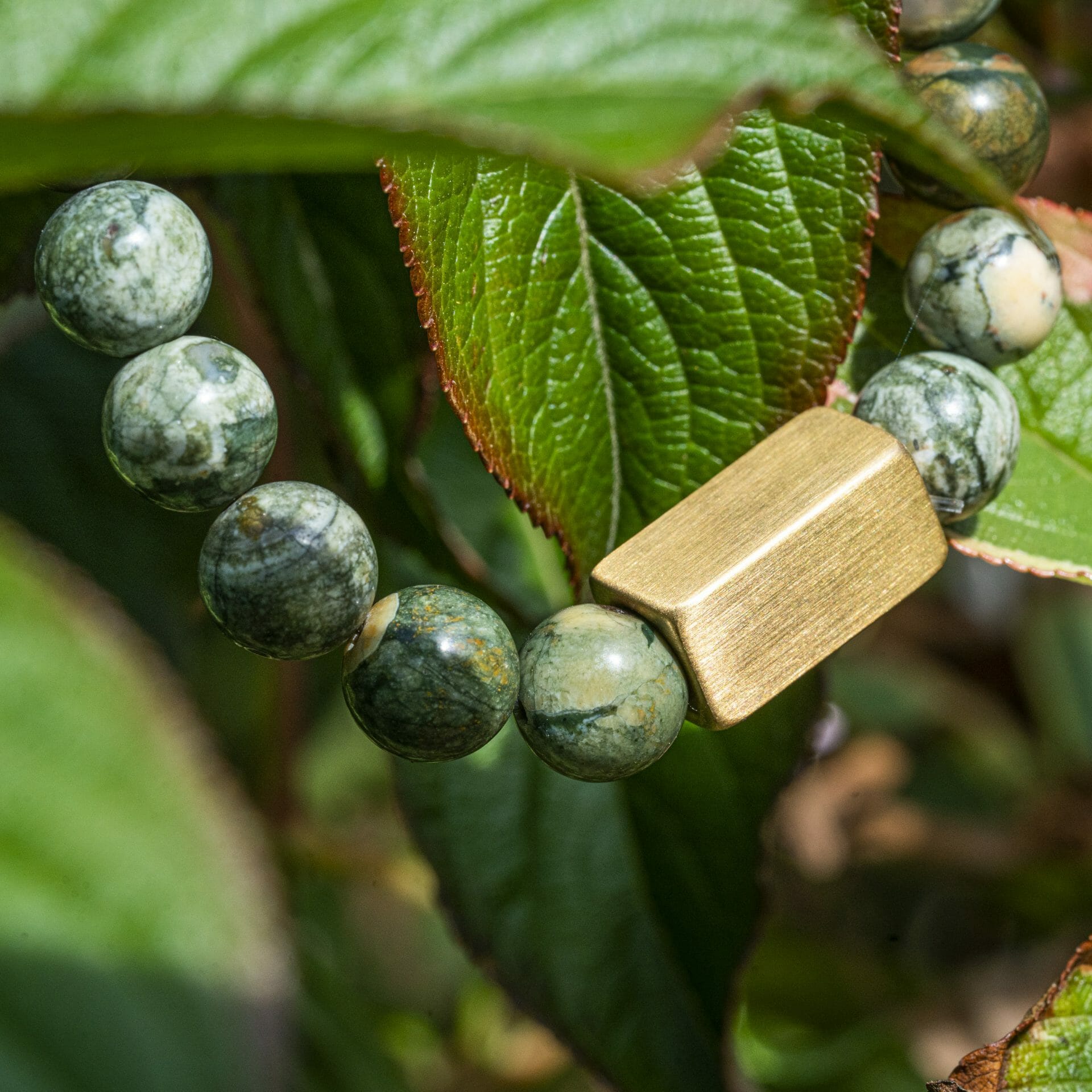 Green Sparrow Agaat 💚 Kralen Armband ‘Onze liefde is oneindig’