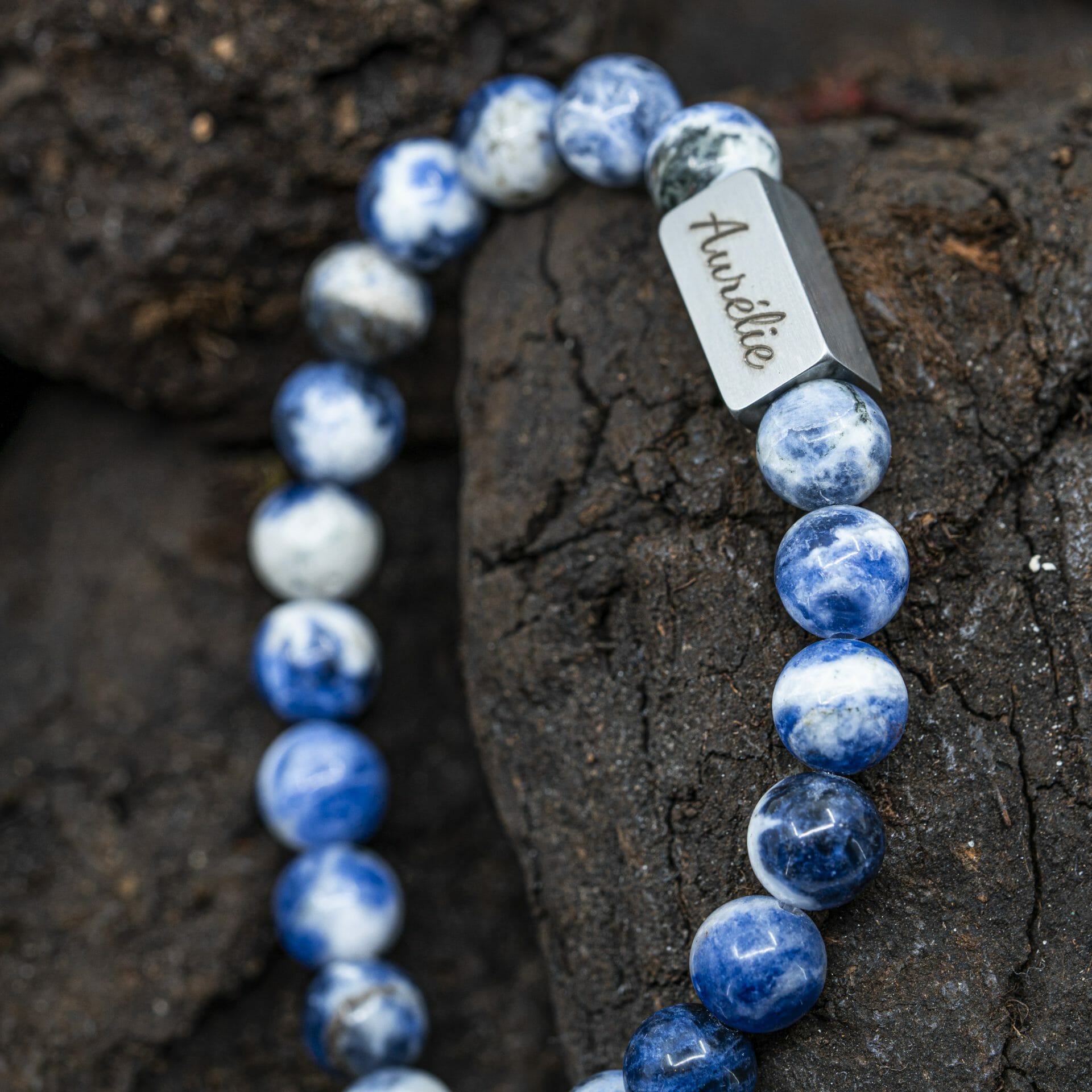 Poseidon - Sodaliet – Eigen tekst Kralen armband