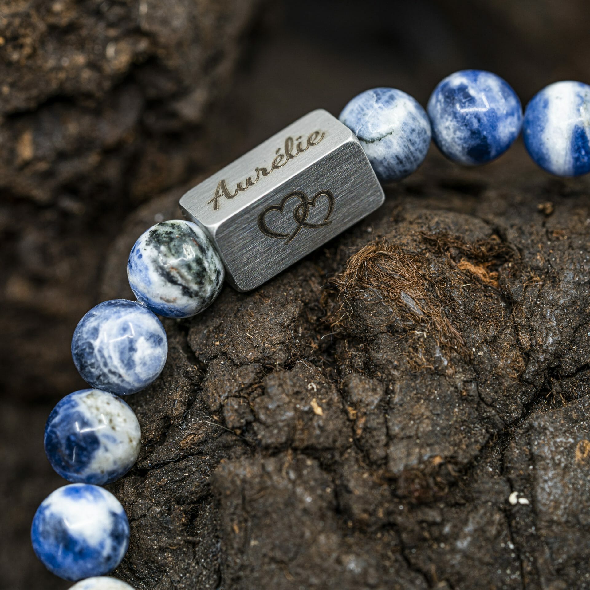 Poseidon - Sodaliet – Eigen tekst Kralen armband