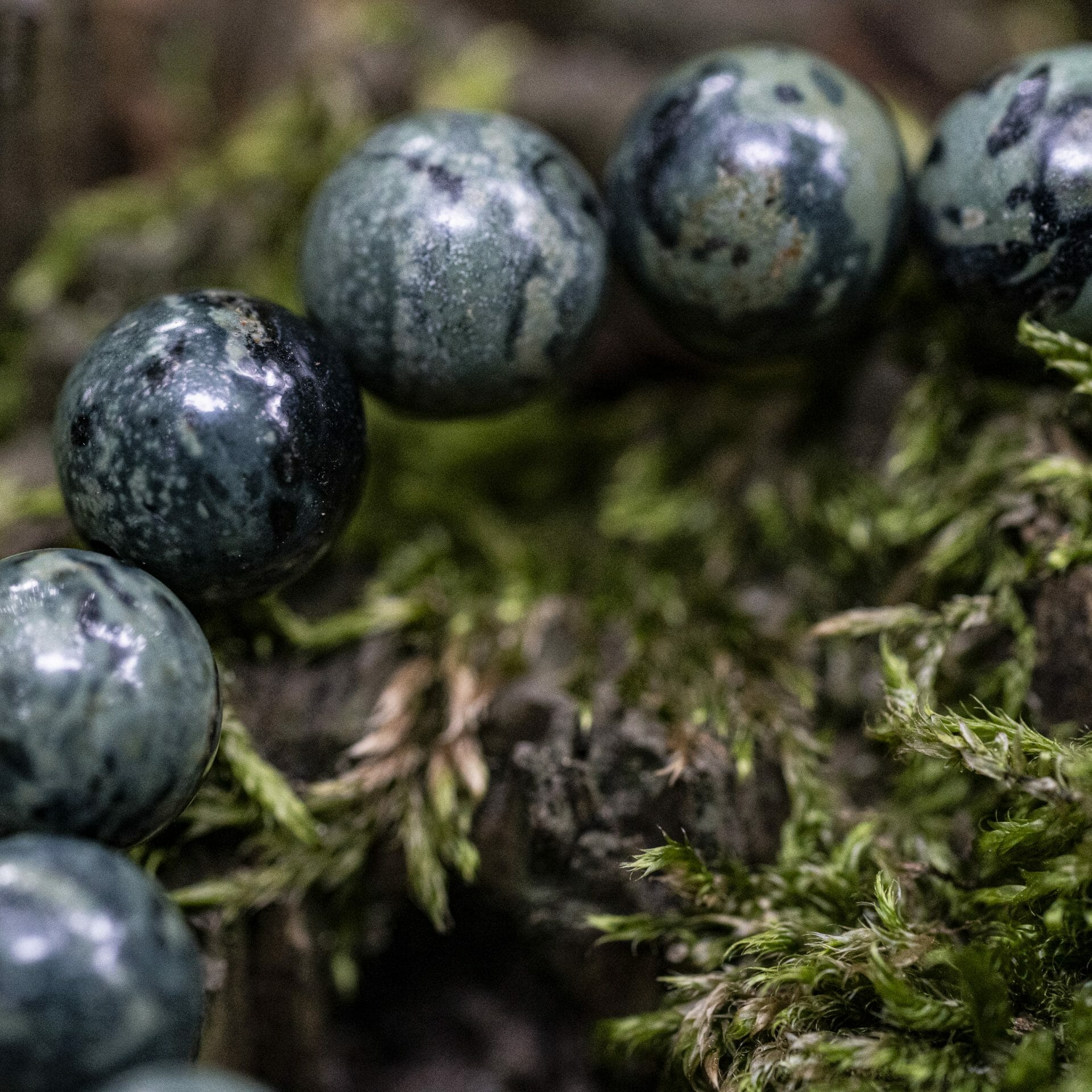 'Oerkracht' Eeuwenoude Polar Jade - Kralen armband