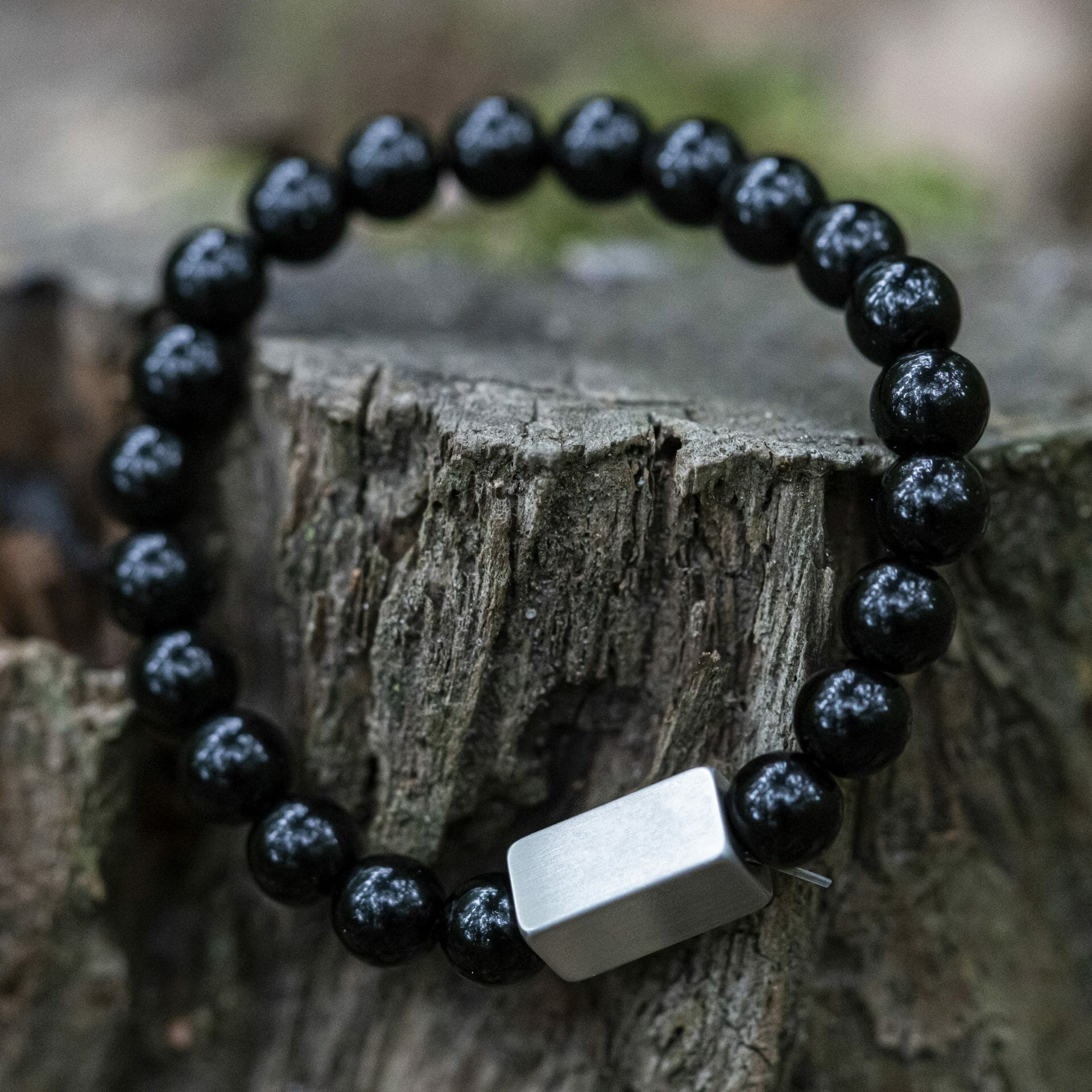 Zwarte Onyx Armband - Kralen Beads of Nature