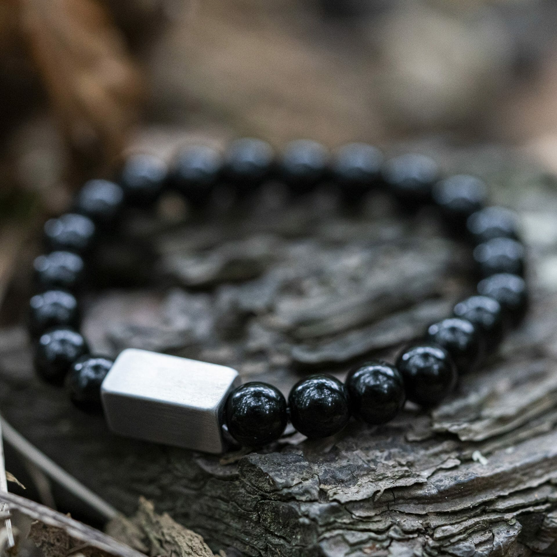 Zwarte Onyx Armband - Kralen Beads of Nature