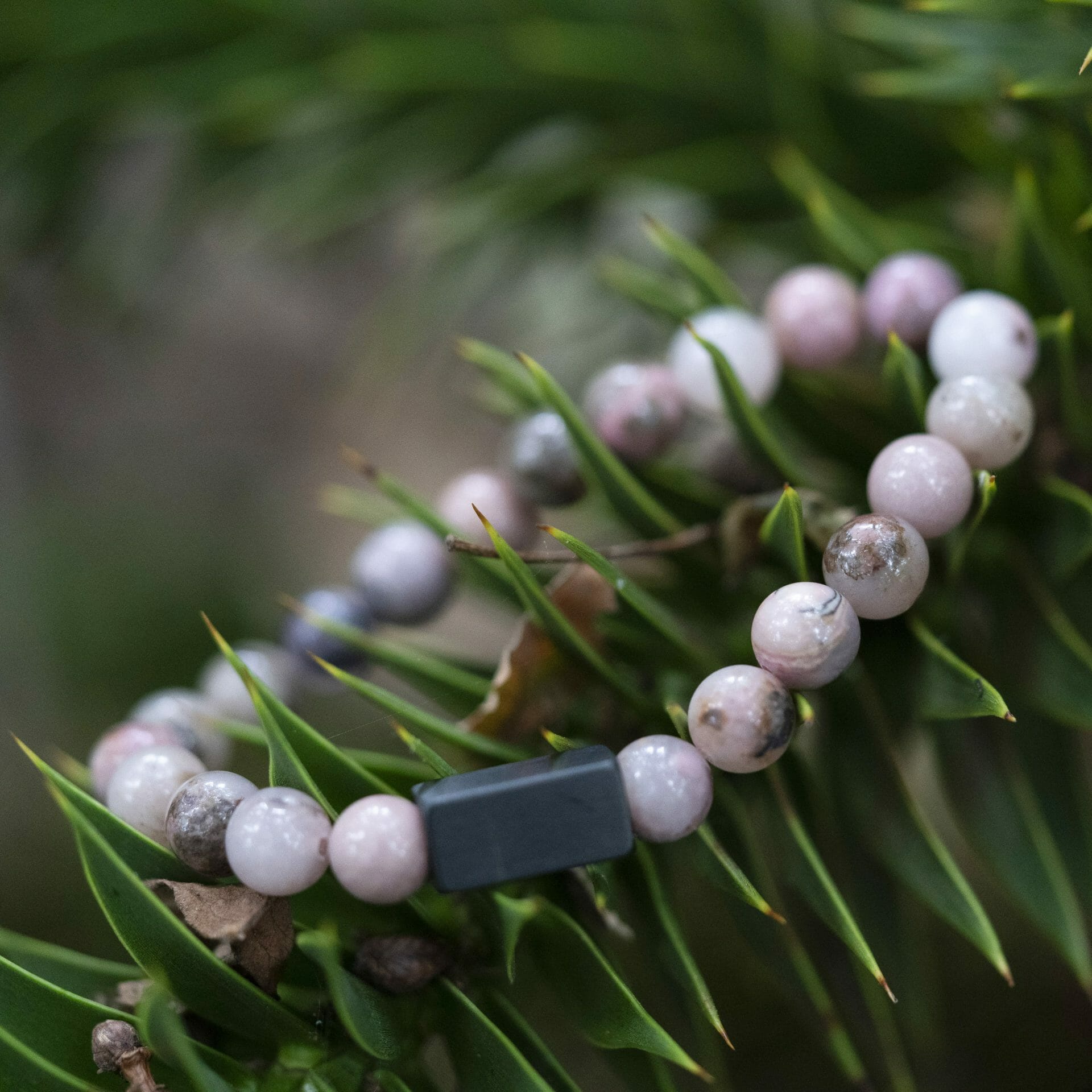 Roze Rhodoniet - Dames Kralen Armband