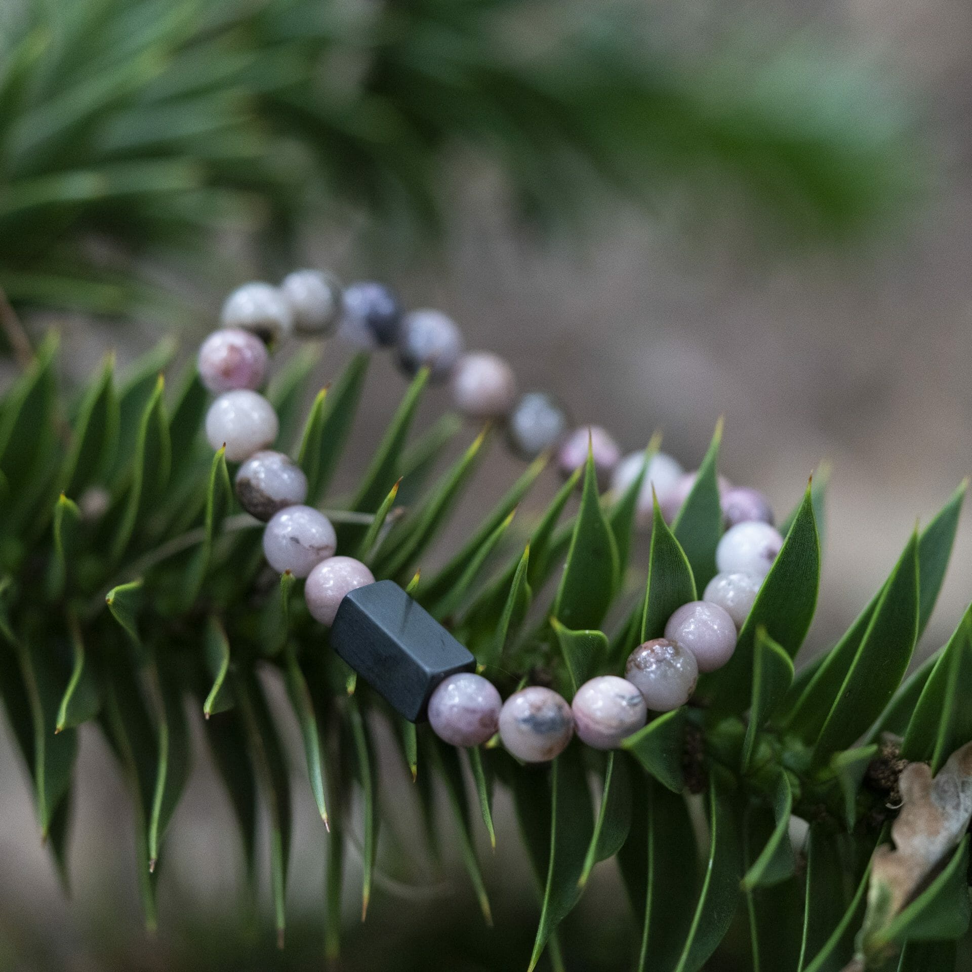 Roze Rhodoniet - Dames Kralen Armband