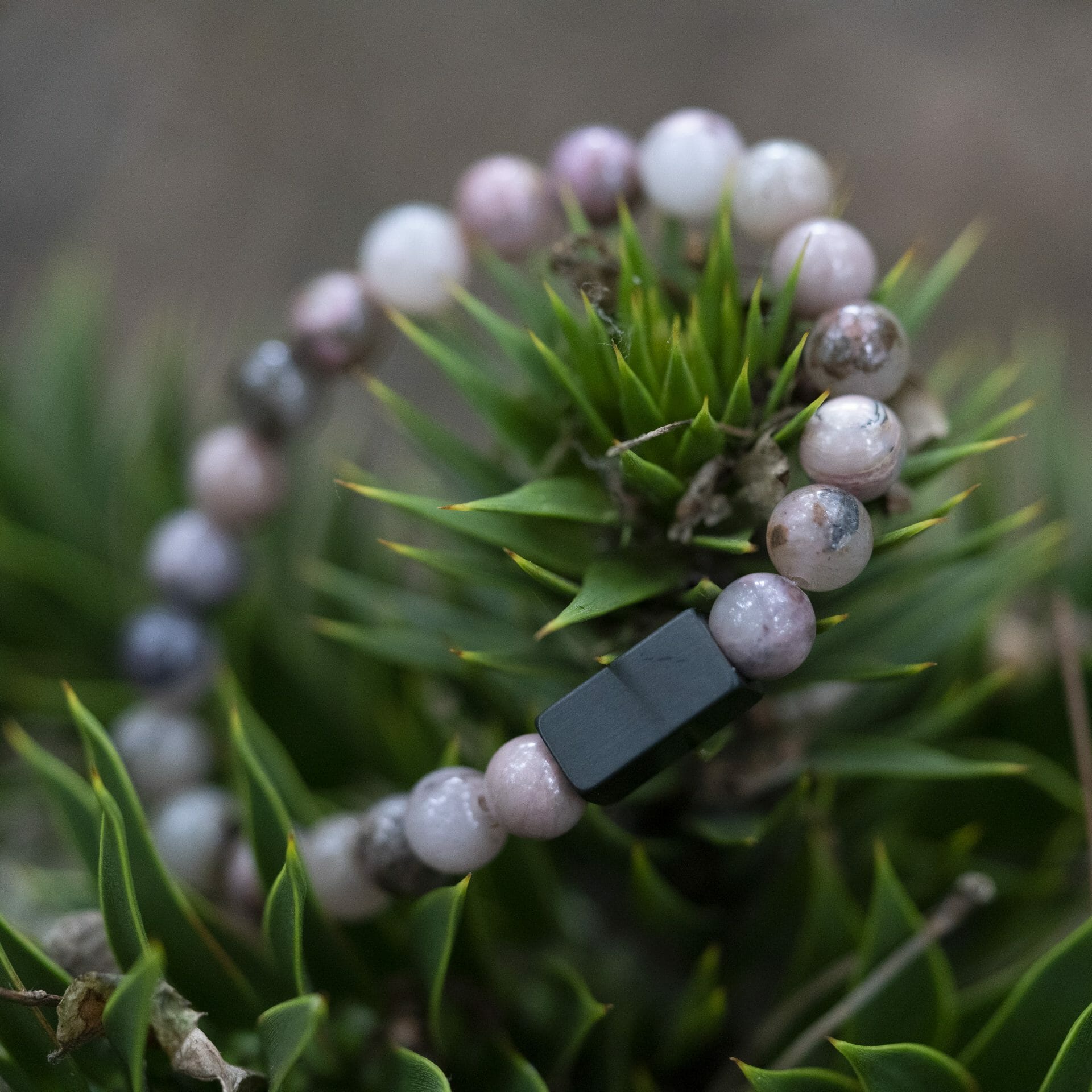 Roze Rhodoniet - Dames Kralen Armband