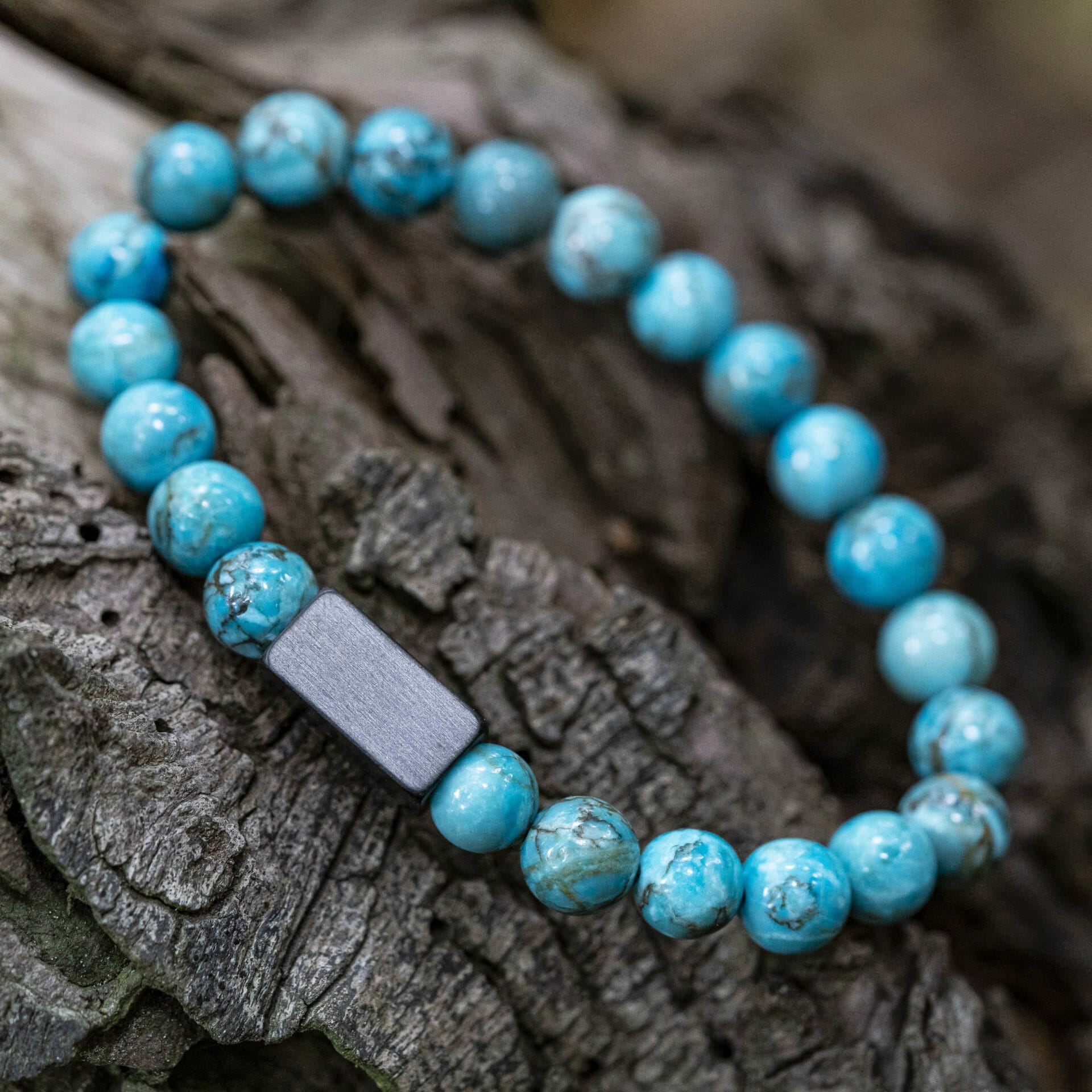 African Jasper turquoise – Kralen Armband