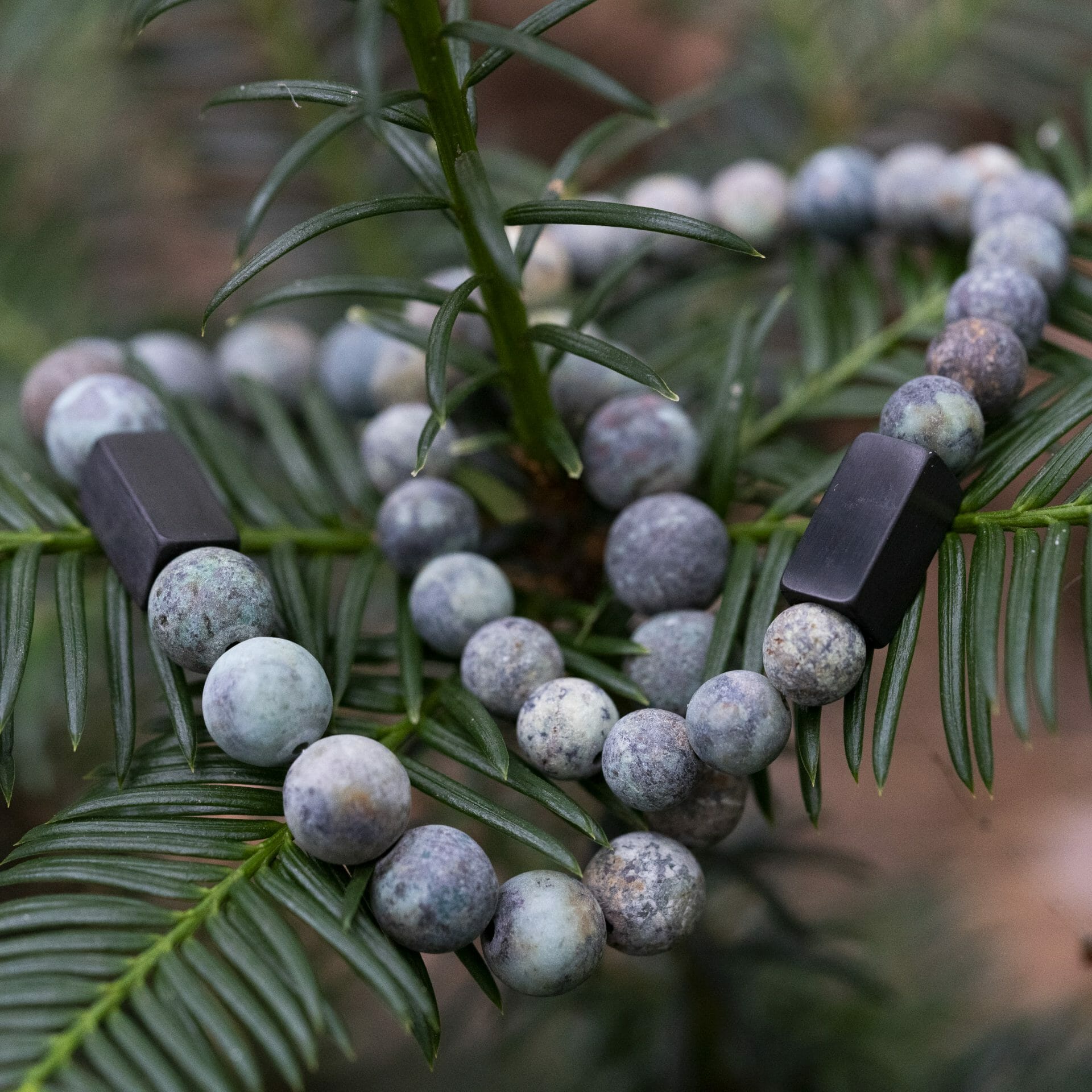 Afrikaanse Matte Turquoise Kralen Armband – 10mm Stenen