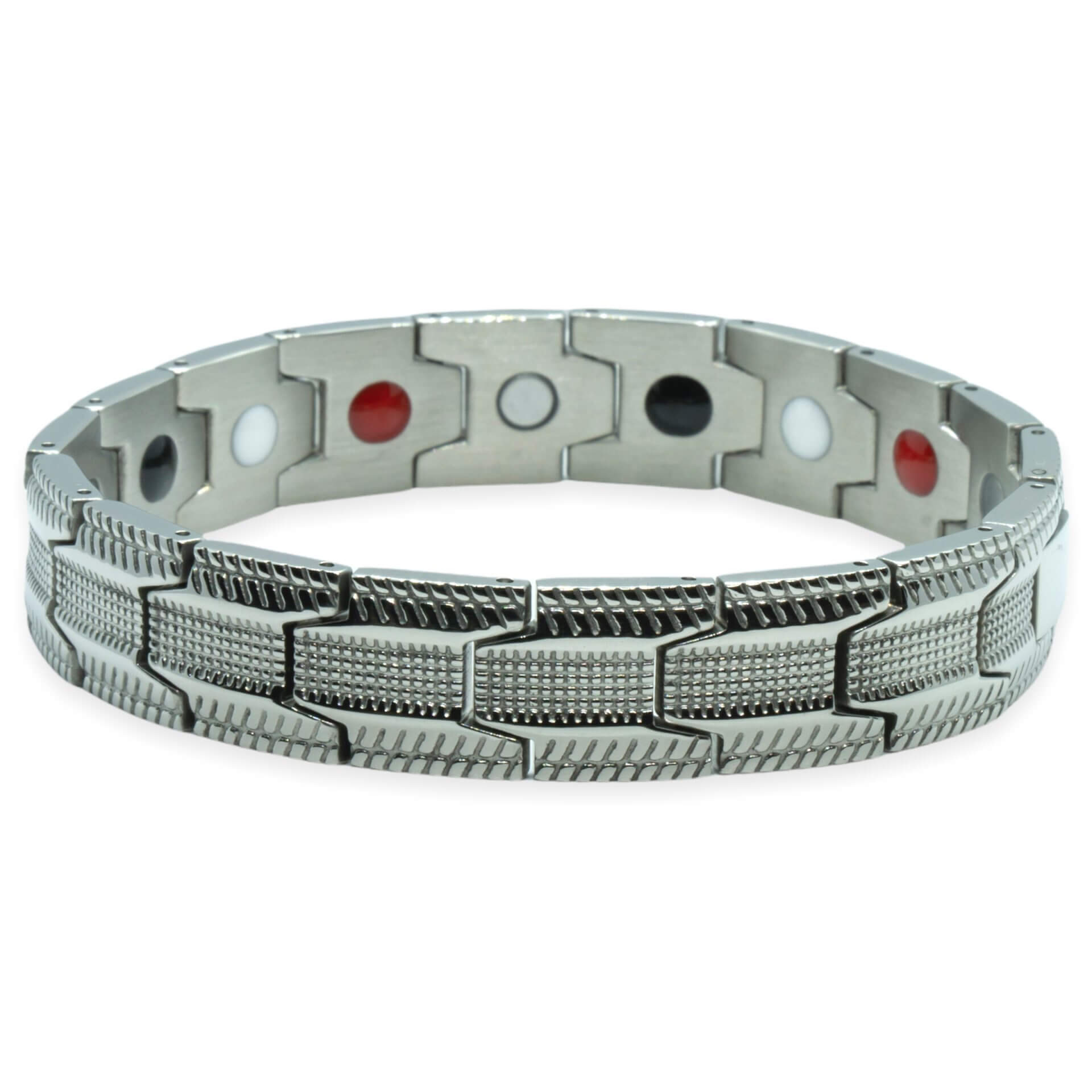 Magneet Armband – The Tiretrack – Grijs