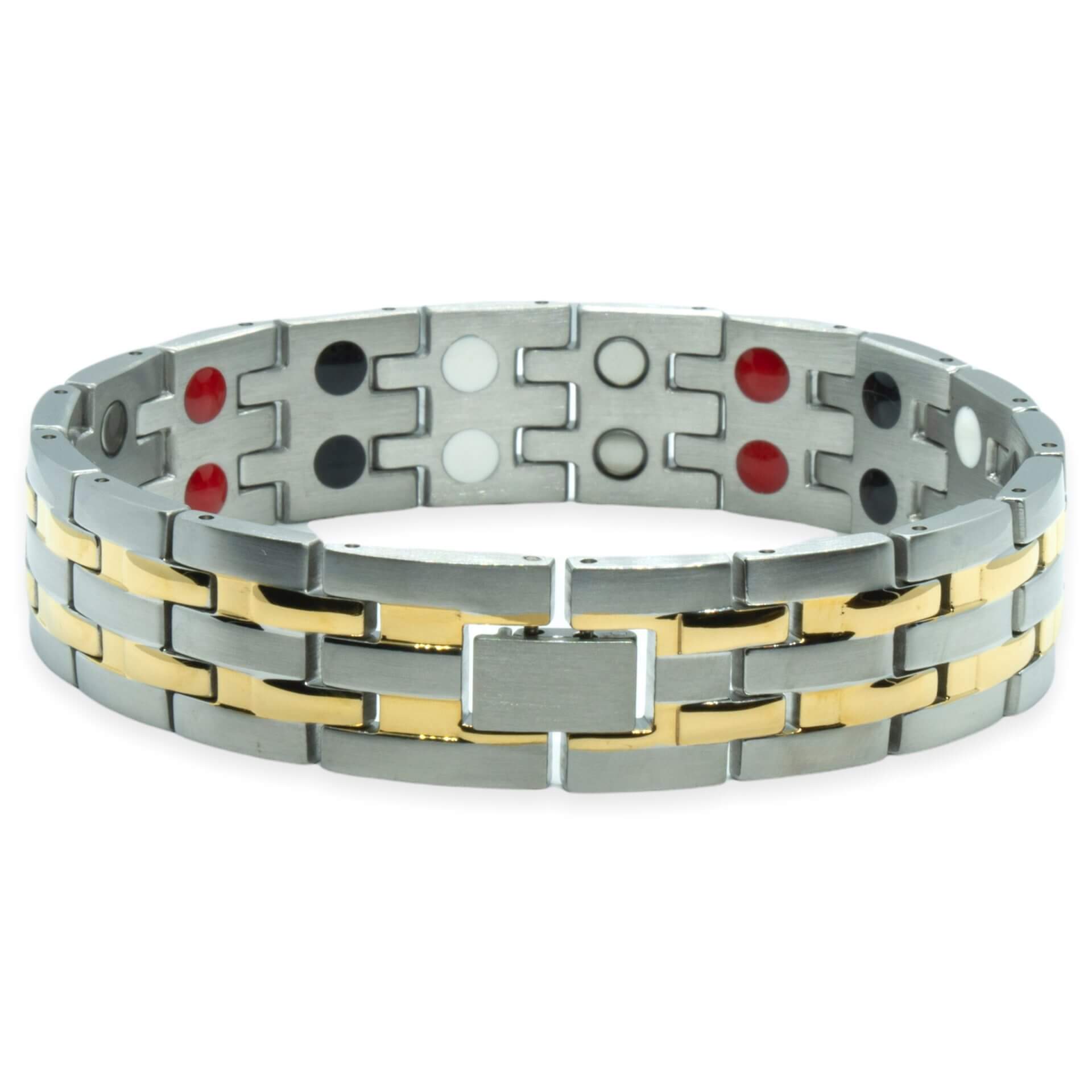 Magneet Armband – De Klassieker – Goudgrijs