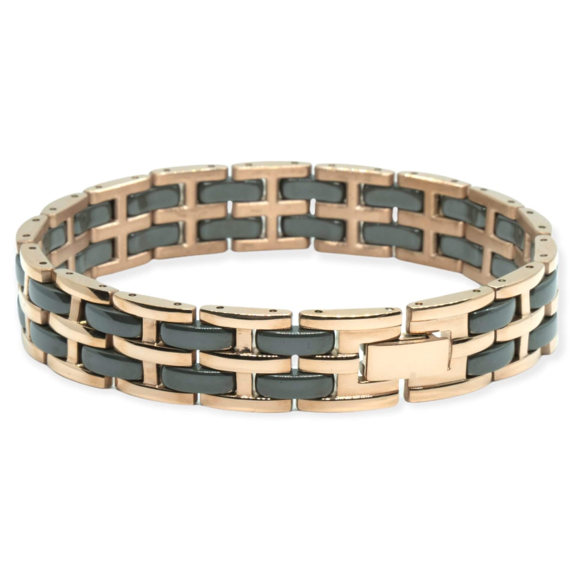 Magneet Armband - Hamar - Rosegold / Keramiek | Magnetiva®