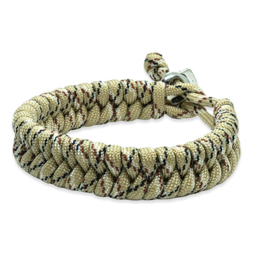 Zweedse staart armband - Beige