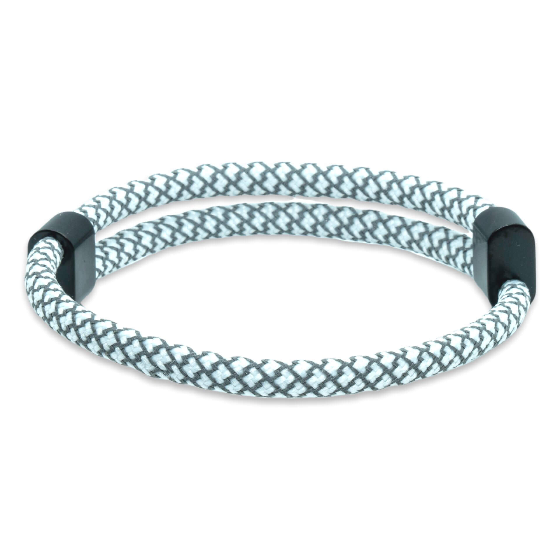 CordCraft | Verstelbaar touw – Fluorescerend wit (reflecterend)