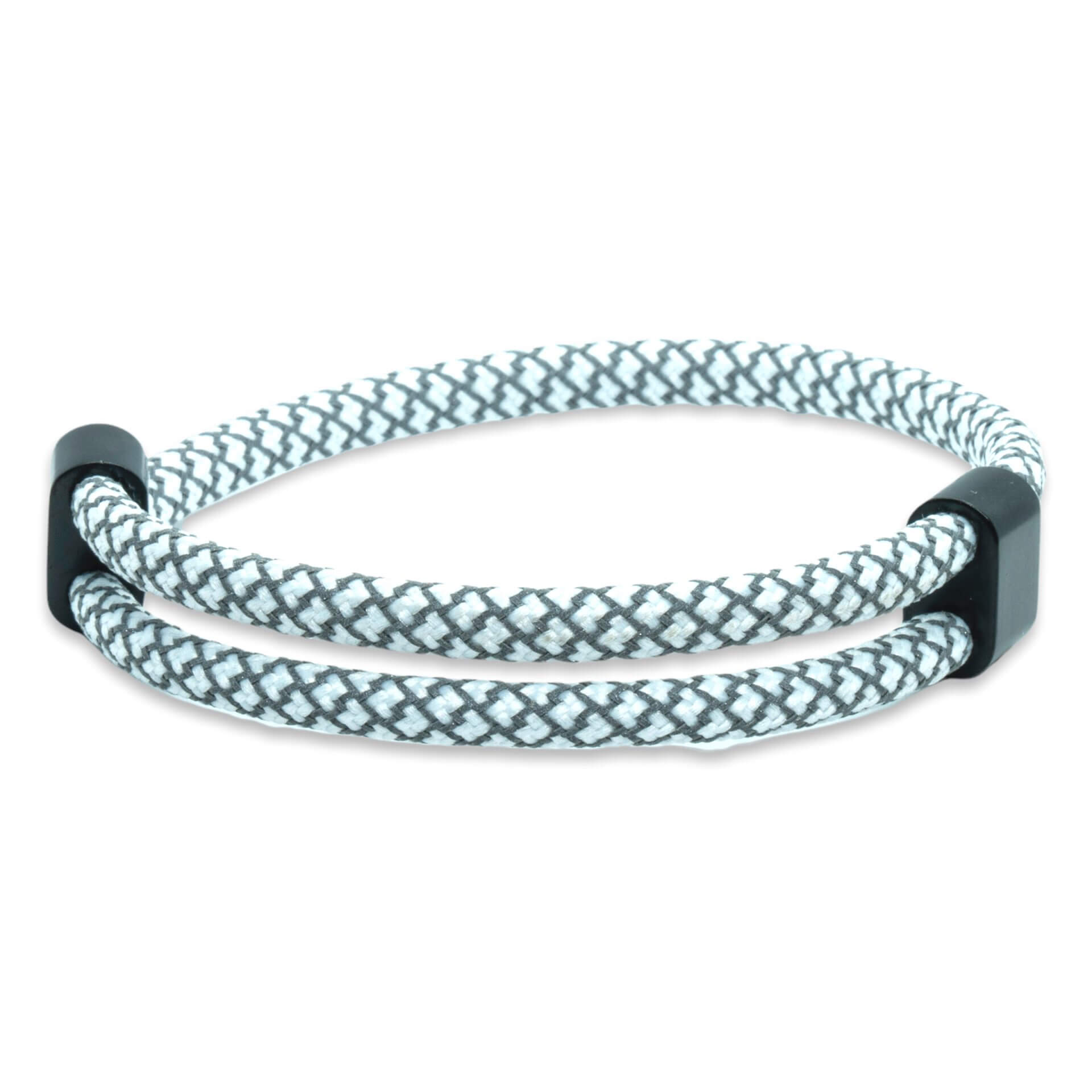 CordCraft | Verstelbaar touw – Fluorescerend wit (reflecterend)