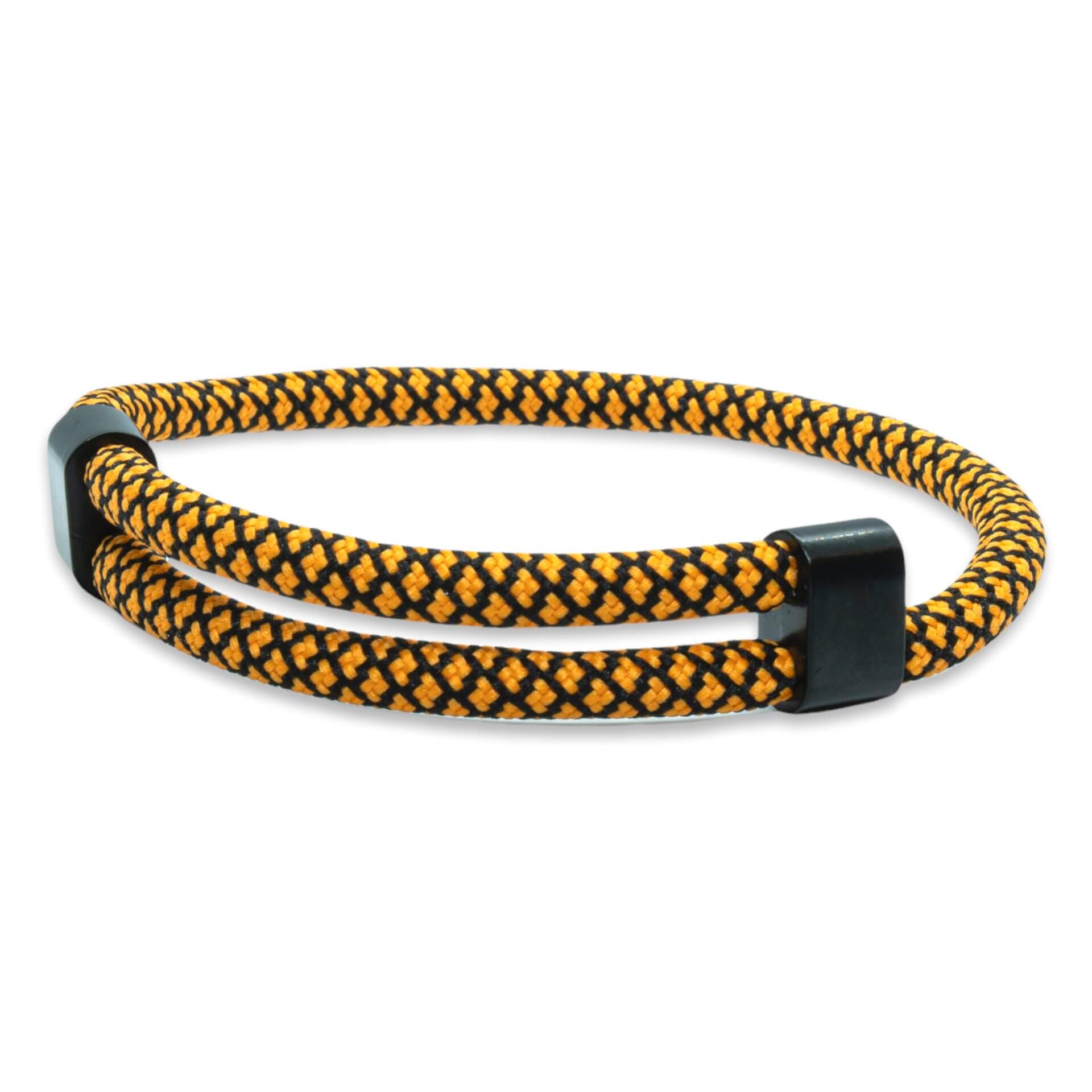 Oranje touw armband – Verstelbaar | CordCraft