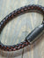 Dragonborn – Robuuste leren Viking Armband 8mm