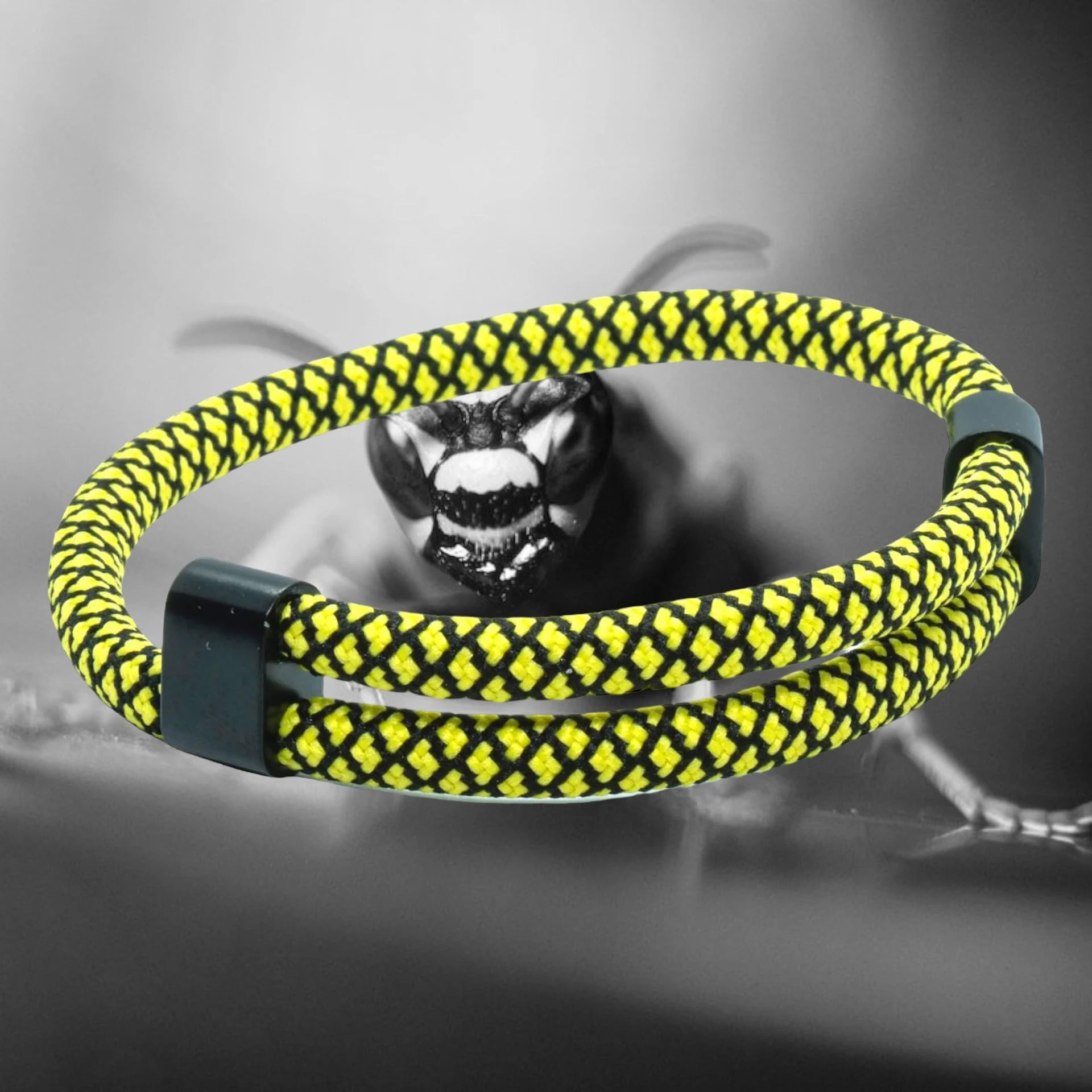 Yellow Wasp – Verstelbaar touw – Geel / Zwart